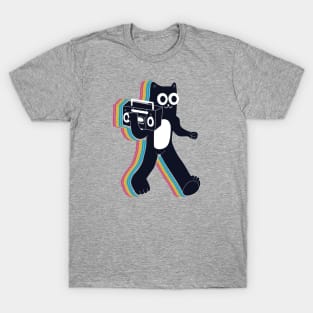 music black cat T-Shirt